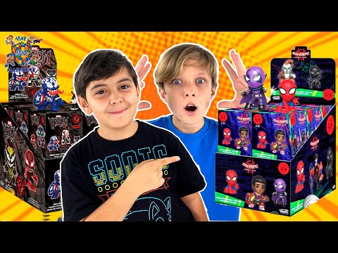 ЯРИК И ДАНЯ: РАСПАКОВКА FUNKO MISTERY MINIS SPIDER MAN SPIDERVERSE И ВЕНОМИЗИРОВАННЫЕ ГЕРОИ MARVEL!
