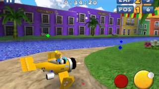 Playing Sonic racing game on my ipad screenshot 4