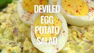 Deviled Egg Potato Salad | quick and easy recipe