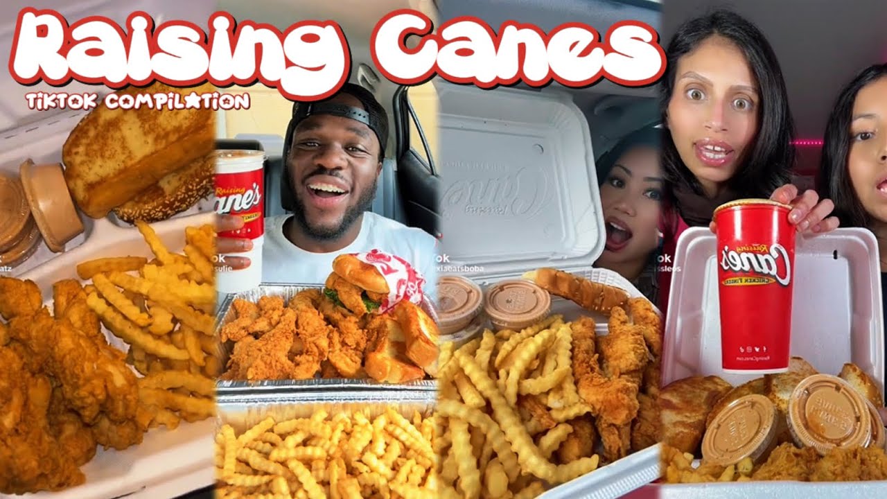 RAISING CANES TIKTOK COMPILATION 💞