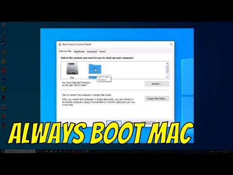 Bootcamp Change Default Startup Disk To Mac (Boot To Mac On Startup)