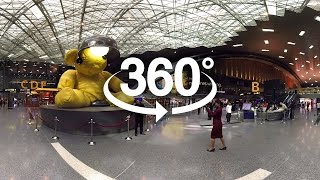 360 tour of doha's hamad international airport - qatar airways