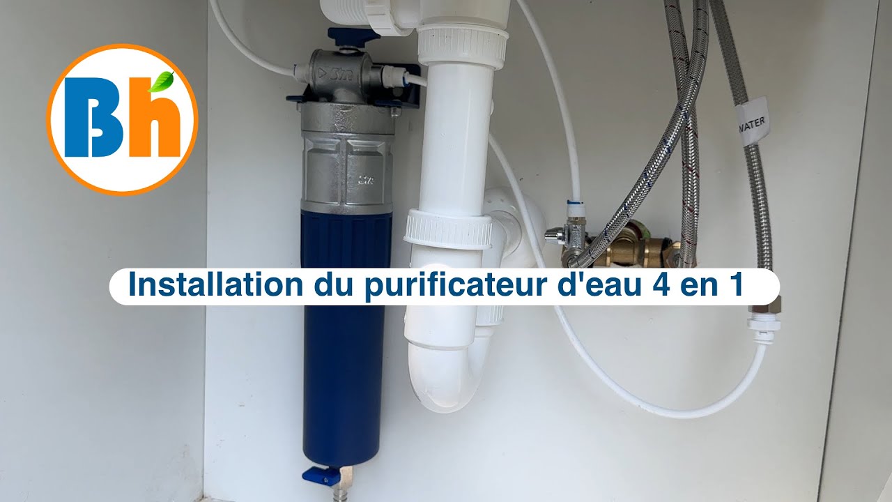 TUTO MONTAGE FONTAINE A EAU PURIFIEZ VOTRE EAU. filtrer son eau