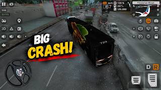 Bus Simulator Indonesia | Dangerous High Speed Bus Driving On Highway 🛣️