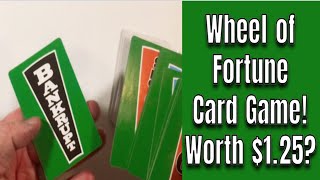 Wheel Of Fortune Card Game!