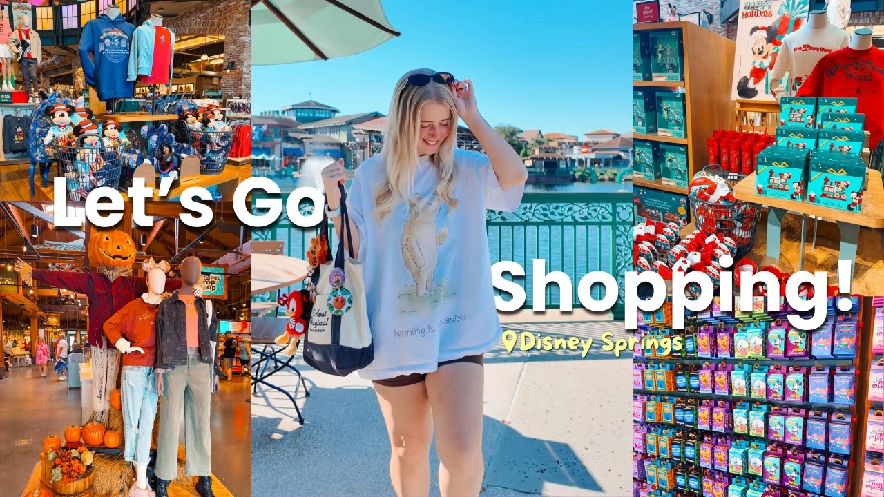 Let's Go Shopping at Disney! 💸 *new holiday merch, mystery pins, blind boxes & more!*