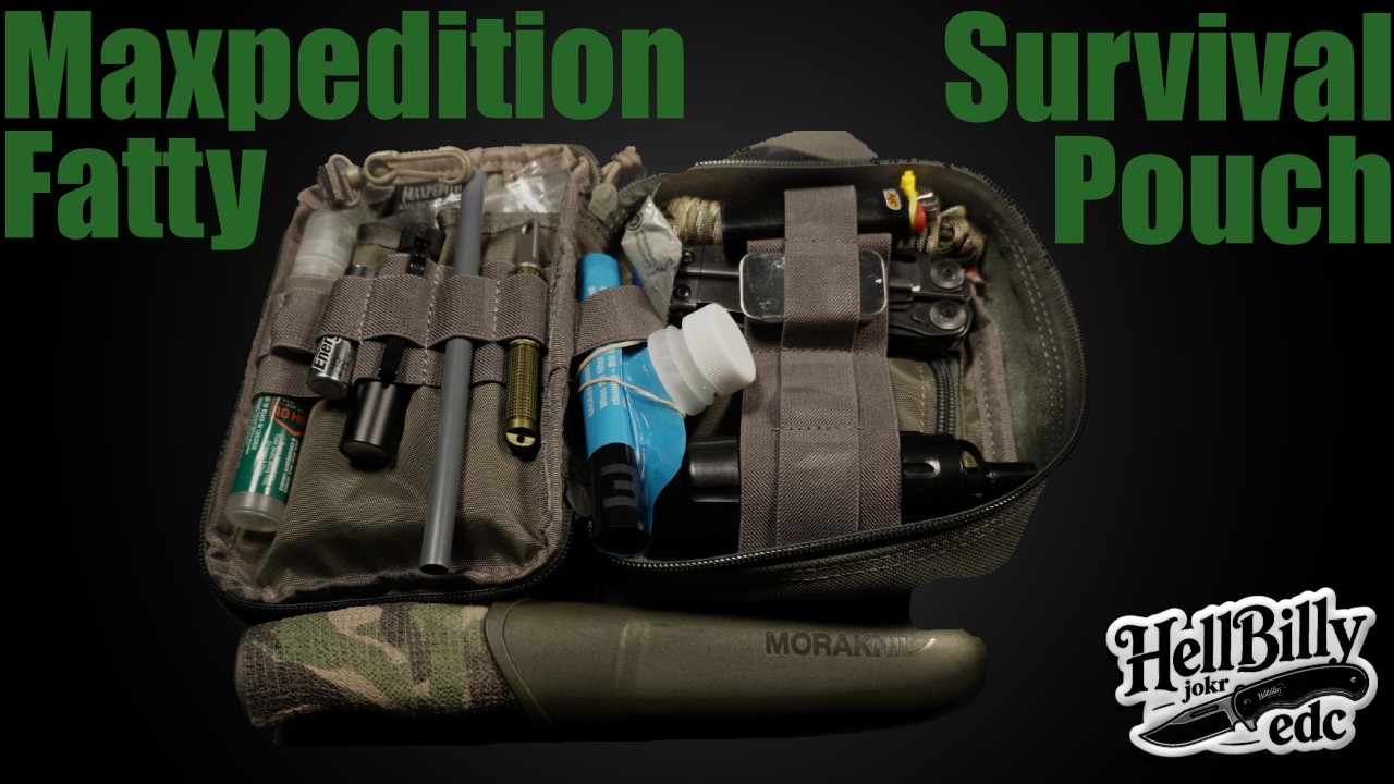 Maxpedition Fatty Survival Kit Youtube 