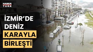 İzmiri Sağanak Ve Fırtına Vurdu