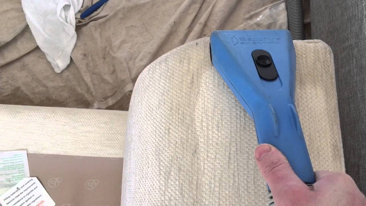 Upholstery sofa cleaners Wirral area Dirtbusters YouTube