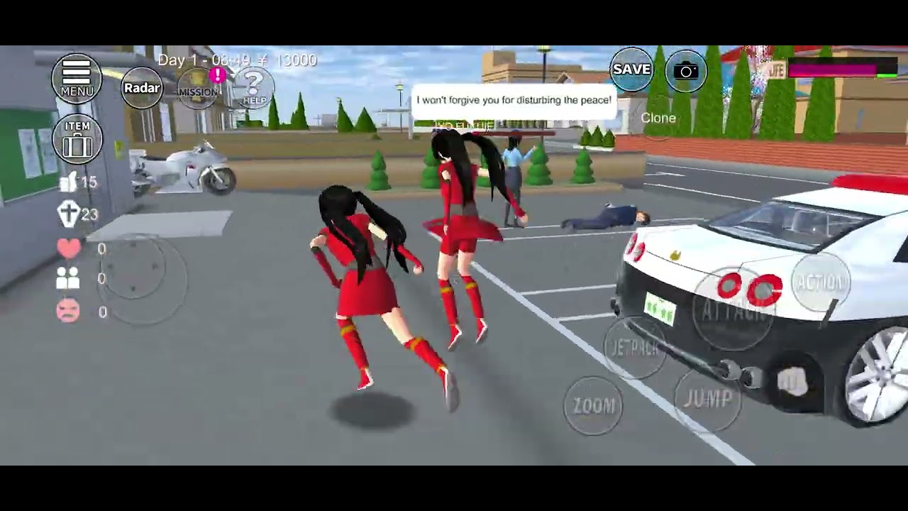 [ SAKURA School Simulator] How to make on Yakuza Office, Momo Gumi, and Students