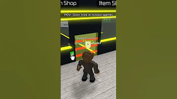 You Probably Did This In A Roblox Tycoon 