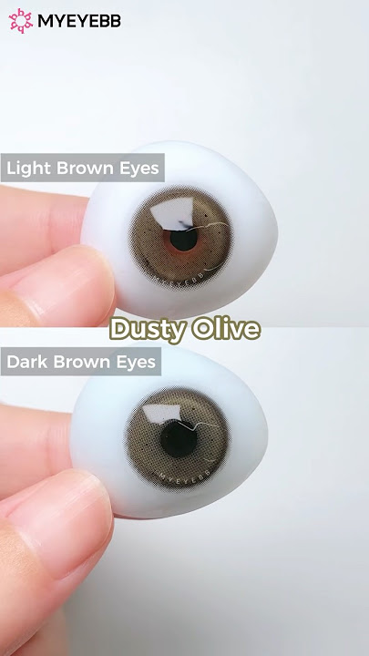 Dusty Series Best For Light Brown Eyes And Dark Brown Eyes丨6 Months #colorcontactlenses
