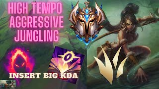 How to play SUPER AGGRESSIVE as Nidalee - Stop playing "safe" in the Jungle | Challenger Jungling