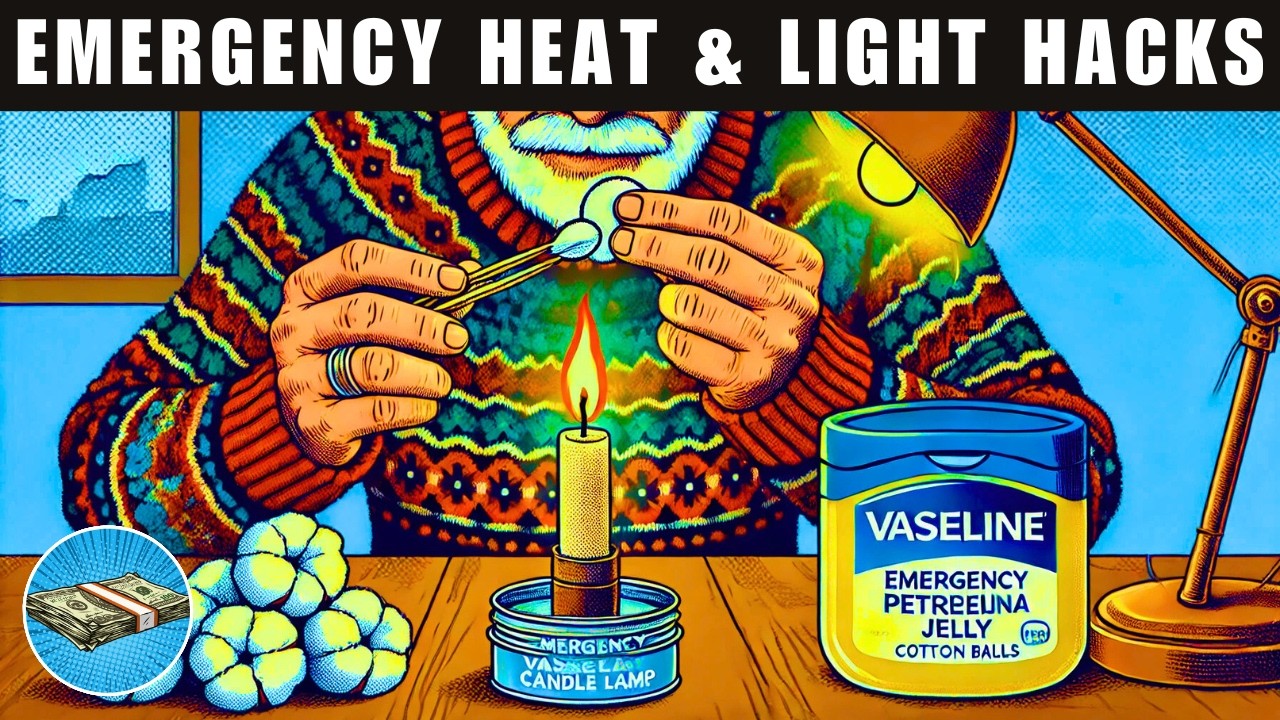 Grandpa’s 42 Emergency Light Hacks for When the Grid Fails (No Batteries)