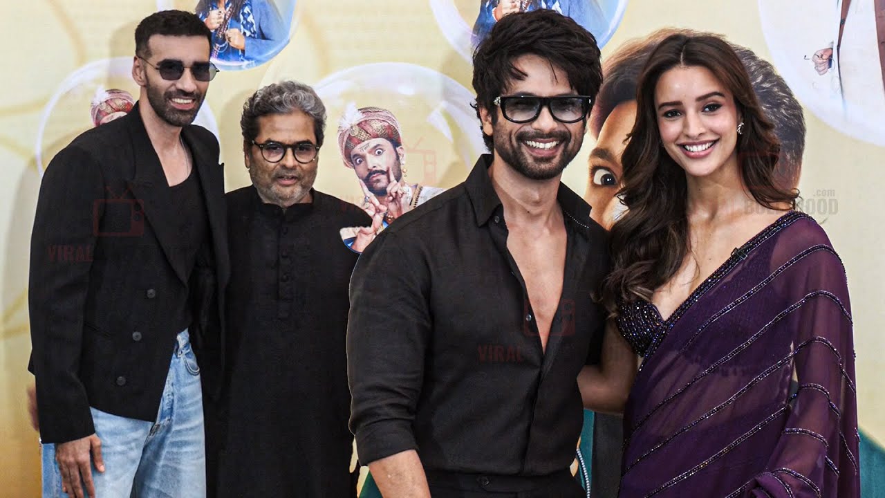 O Romeo Star Cast Arrive at The Great Indian Kapil  Show | Shahid Kapoor,Tripti Dimri