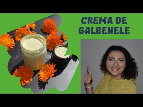 CREMA DE GALBENELE / RETETA SI BENEFICII