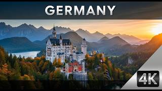 Germany 4K | Fairytale Castles, Historic Cities & Scenic Landscapes | Cinematic Germany Travel Film