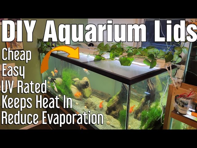 HOW TO: DIY Aquarium lids for 10 gallon fish tank 