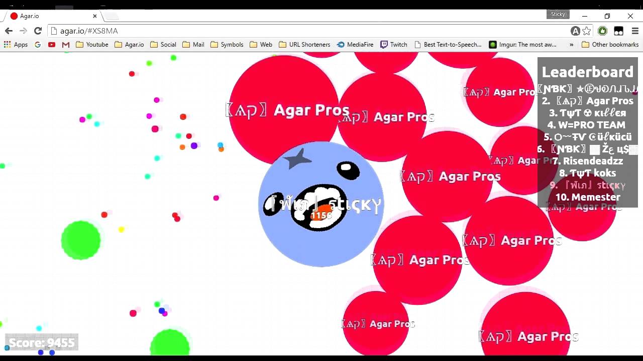 Agar Io Teaming 1 SPLITRUNNING WITH AGAR PROS YouTube