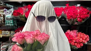 ghost photoshoot trend- tiktok halloween 2023 screenshot 4