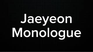 JAEYEON (Lovely Runner) - MONOLOGUE (KARAOKE VERSION)