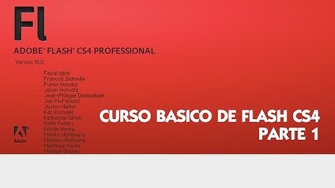 Aprende Flash CS4 tutorial para principiantes - Nº1