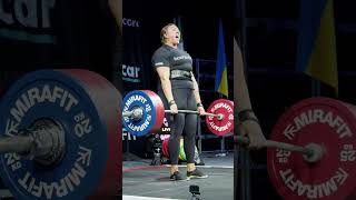 WORLD RECORD FEMALE DEADLIFT 700lbs #strongman #strongwoman