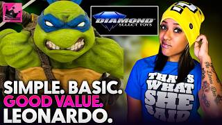 🤔 Completely underrated!!  Diamond Select TMNT Leonardo Unboxing