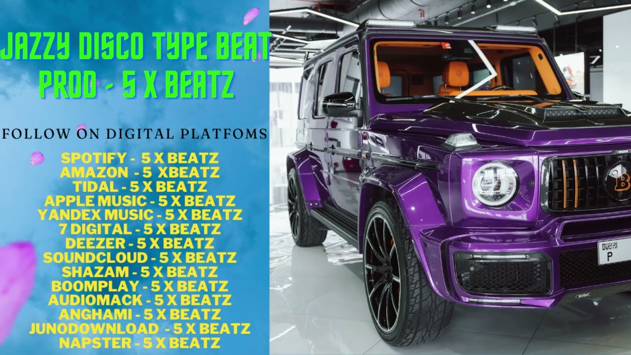 Jazzy - Disco - Type Beat - Rap Instrumental - 2025