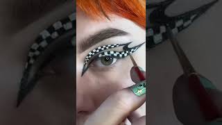 Flame liner #eyeliner #makeup #linerart
