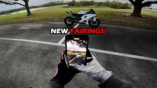 YAMAHA R7 GETS NEW FAIRINGS! by tuck 6,184 views 4 months ago 12 minutes, 4 seconds