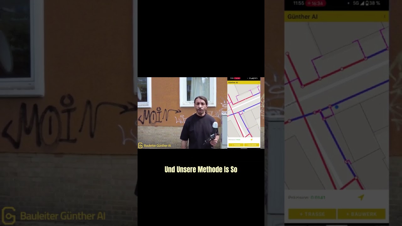 Alle Messungen werden direkt in ein zusammenhängendes Aufmaßnetz integriert