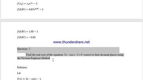 Mth603 Assignment solution 2018