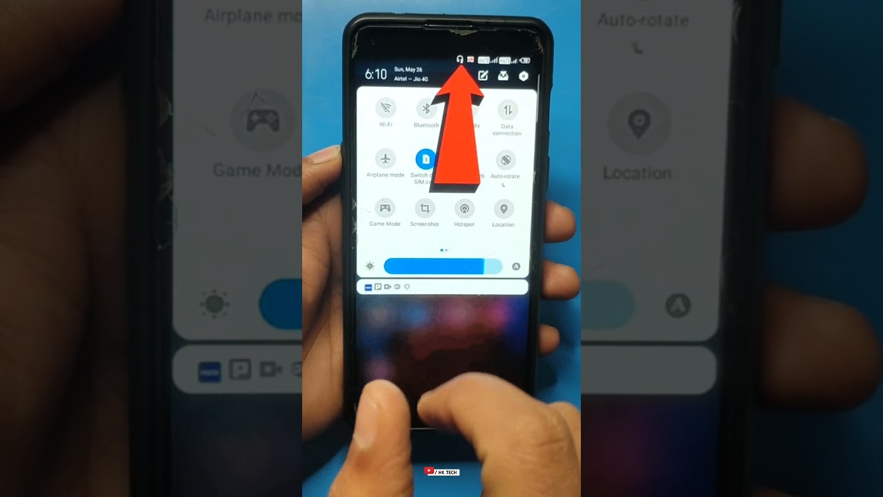 earphone mode ko kaise hataye/headphone symbol ko kaise hataye 