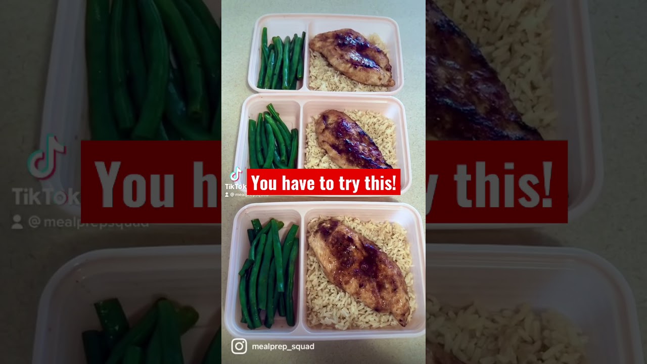 Healthy and simple Asian weight loss meals for your meal prep! Chicken