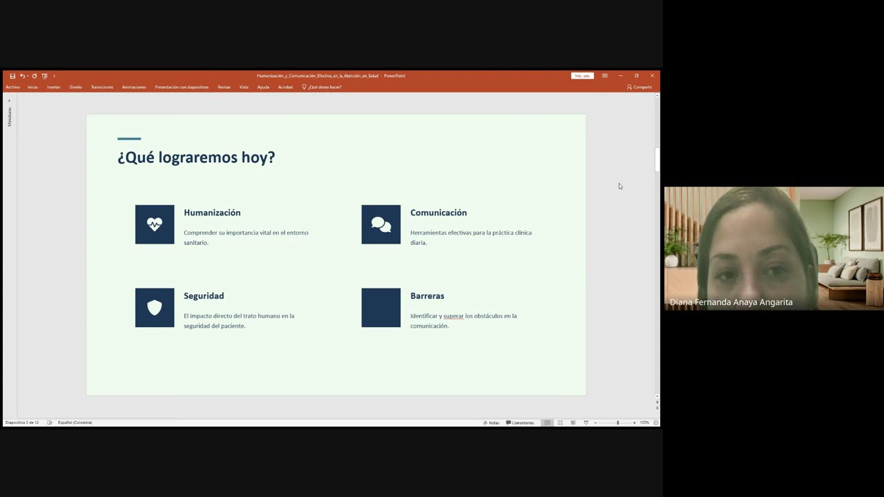 MasterClass en Salud | Humanización y Comunicación Efectiva en la Atención en Salud