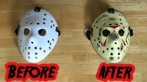$4 Ebay Jason Mask Part 3 Rehaul - DIY Friday The 13th Tutorial