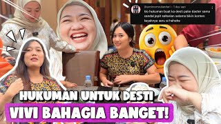 HUKUMAN DESTI PAKE DASTER DAN SENDAL!! WAKTUNYA VIVI BALES DENDAM 🤣🤣🤣