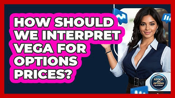 How Should We Interpret Vega For Options Prices?