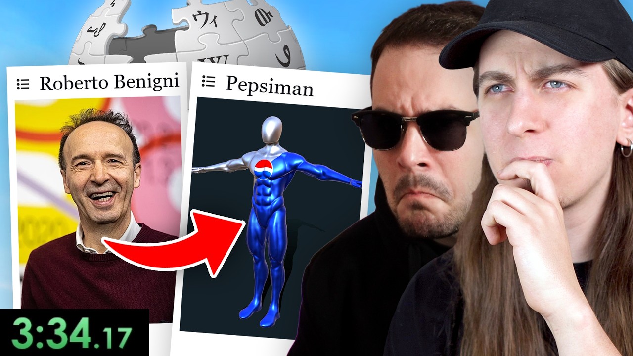 Ho Sfidato SEDIA ad una SPEEDRUN su WIKIPEDIA