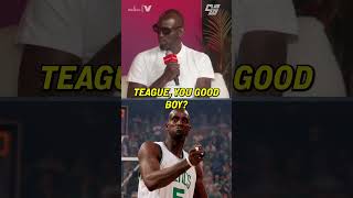 PART 2: Kevin Garnett tells HILARIOUS STORY of growling at Jeff Teague during a game 👀😂 #shorts #nba