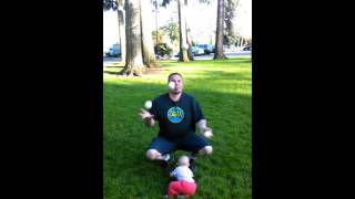My daughter loves it when I juggle