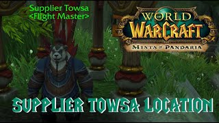 Supplier Towsa Flight Path Location