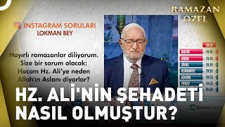 Hz. Ali'ye Neden Allah'ın Aslanı Diyorlar  | Necmettin Nursaçan'la İftar Saati Resimi