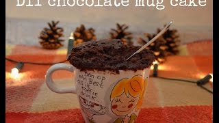 DIY: Chocolate Mug Cake | Microwave