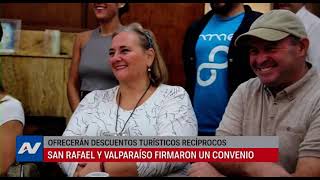 San Rafael: convenio turístico con Valparaíso