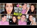 My Brother Does My Makeup + Sibling Q&A!