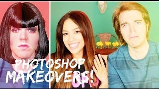 PHOTOSHOPPING YOUTUBERS w/ Shane Dawson!