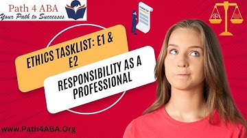 What are the ethical Duties & Principles? **PASS THE BCBA EXAM: Mastering Ethics (E1 & E2) |