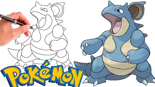 How To Draw Nidoqueen Pokemon Generation 1